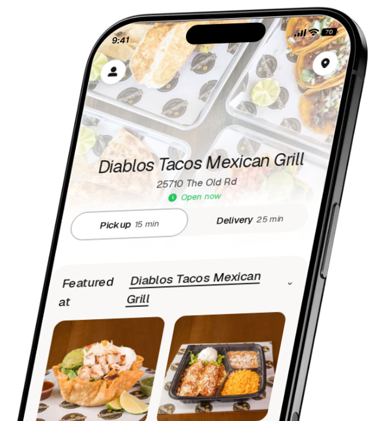 Diablos Tacos Mexican Grill app preview