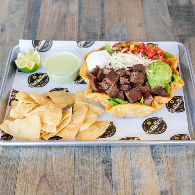 Crunchy Tostada Salad.